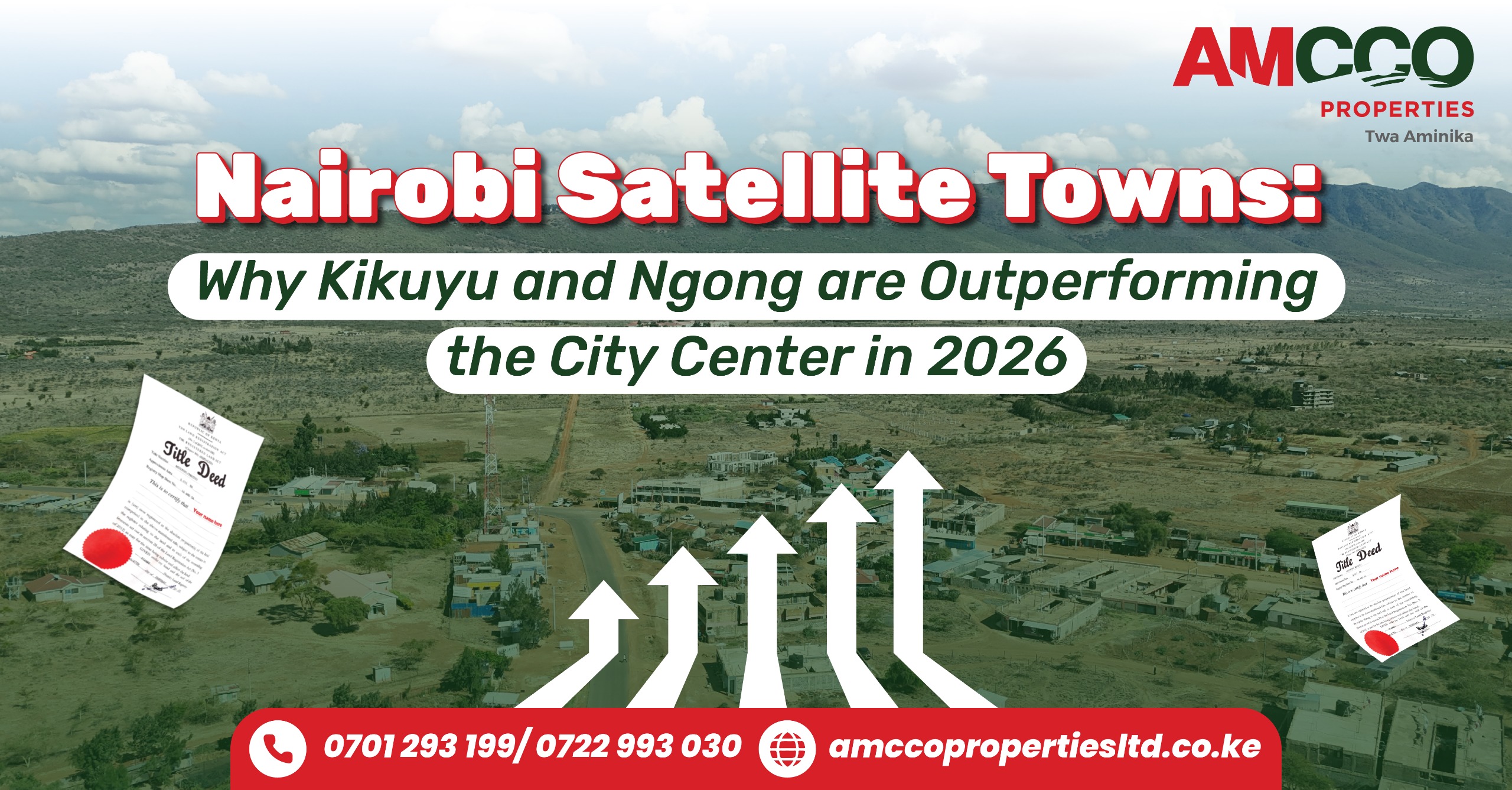 Why Kikuyu and Ngong are outperforming Nairobi's city centre in 2026